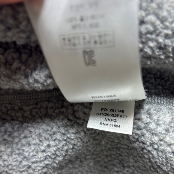 Patagonia Men's Better Sweater® 1/4-Zip Fleece Stonewash Gray Size XXL - Picture 9 of 11